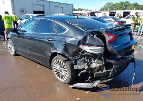 2014 Ford Fusion Titanium из США, поврежденный, VIN 3FA6P0K94ER235631